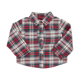 Baby Boys Jack Shirt || Holly Tartan