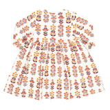 Baby Girls Organic Steph Dress || Fall Field Floral