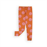 Happy Face Legging || Pink