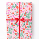 Gift Wrap Roll ||  Dahlias in December