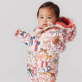 Baby Snowsuit || Pink Bows on Bows