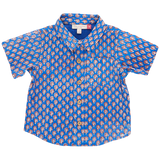 Boys Jack Shirt || Blue Lisbon Ditsy