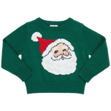 Boys Oliver Sweater || Evergreen Santa