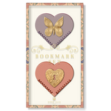 Gold Charm Corner Bookmark || Set of 2