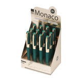 Fine Point Soft Touch Pen || Forest Green Monaco