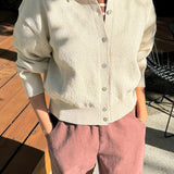 The Club Cardigan || Natural