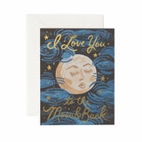 Greeting Card || To the Moon and Back