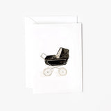 Mini Notecard || Baby Carriage