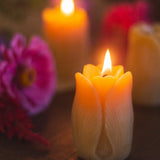 Beeswax Candle || Tulip