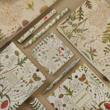 Pocket Art Journal || Greens & Flowers