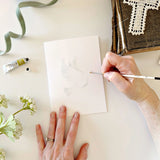 Paintable Notecards || He Is Risen