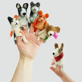 Felt Finger Puppet Set || Cats & Dogs