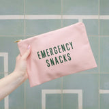 Blush Pink Pouch || Emergency Snacks