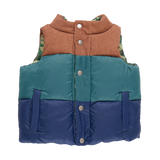 Reversible River Vest || Green Camo