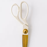 Ivory & Gold Heirloom Scissors with Case || Petunia Pink