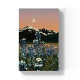 Classic Layflat Notebook || Lupines