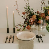 Beeswax Dipped Taper Candles || Terra Cotta