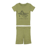 Kids Organic PJ Set || Sage Peas
