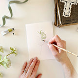 Paintable Notecards || He Is Risen