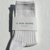 Her Socks || Classic White