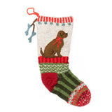 Wool Knit Christmas Stocking || Canine Christmas