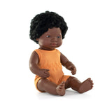 Doll African Girl 38cm || Melon Romper