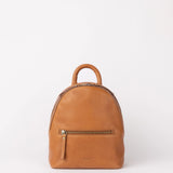 Ivy Mini Backpack || Wild Oak Soft Grain Leather