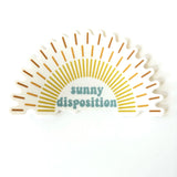 3" Vinyl Sticker || Sunny Disposition