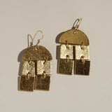 Vintage Marlos Earrings || Gold