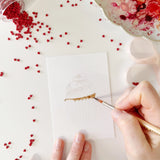 Paintable Notecards || Sweet Treats Valentines