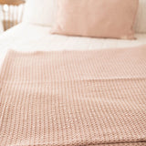 Cozy Waffle Blanket || Twin