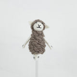 Felt Finger Puppet || Natural Sheep