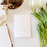 Paintable Notecards || Easter