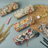 Pencil Pouch || Greens & Flowers