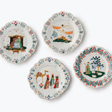 Porcelain Dessert Plate Set || Nativity