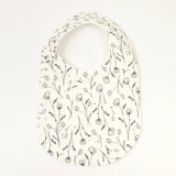 Charlie Snap Bib || Ivory Blooms