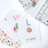 Packadoo || Foodie Themed ABC Flashcards