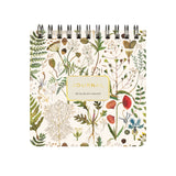 Pocket Art Journal || Greens & Flowers