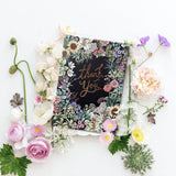 Thank You Card || Flower Field