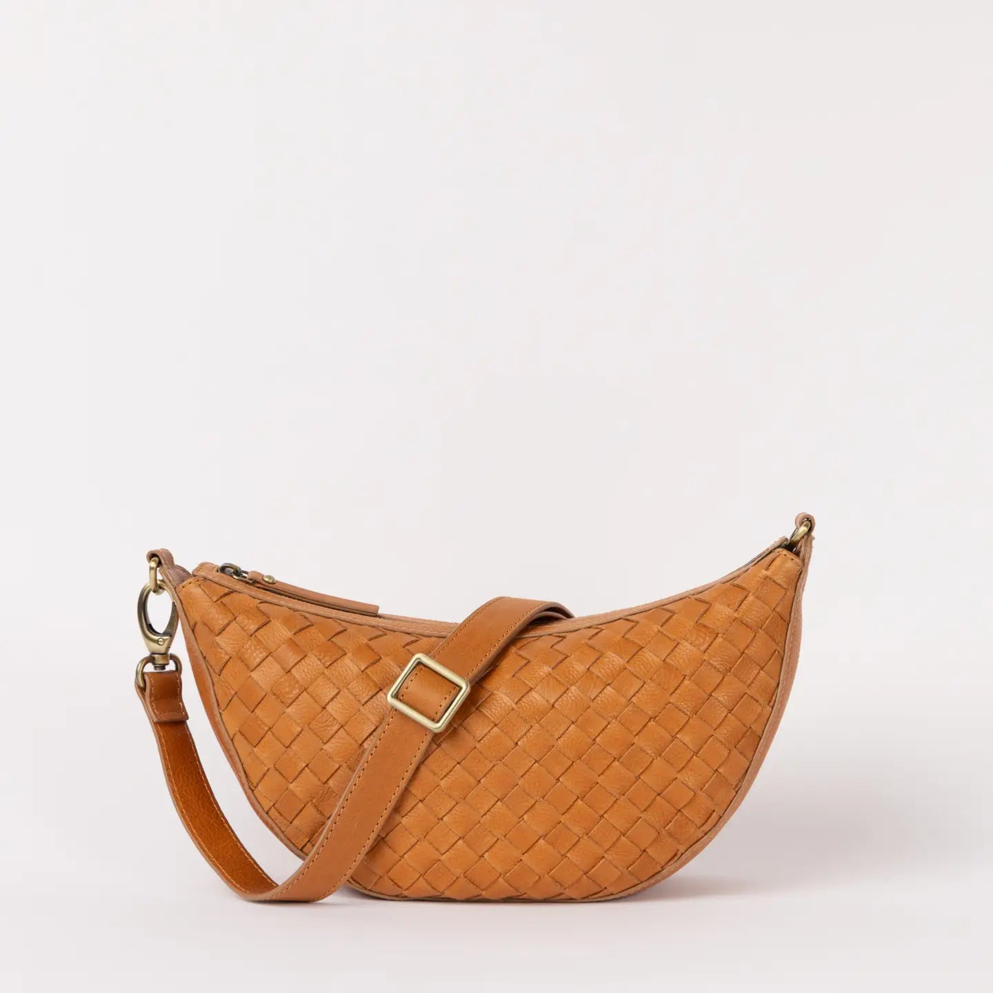 Leo Bag || Woven Soft Grain Leather