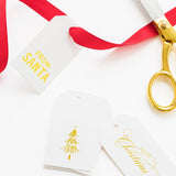 Gold Tree Gift Tag || Box of 10