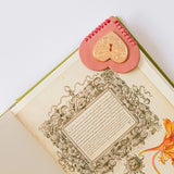 Gold Charm Corner Bookmark || Set of 2