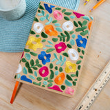 Embroidered Journal || Spring Garden