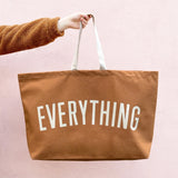 Really Big "Everything" Bag || Tan