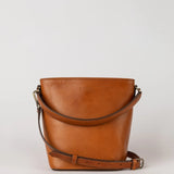Bobbi Bucket Midi || Classic Cognac Leather