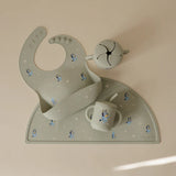 Bluey & Mushie Silicone Placemat || Bluey & Ivory