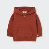 Sweatshirt Leon brushed soft knit baby hoodie