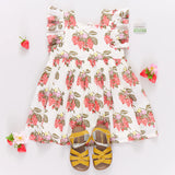 Girls Elsie Dress || Wild Strawberries