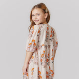 Girls Evelyn Dress || Cloud Bouquet Floral