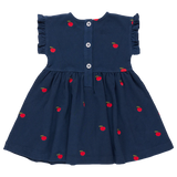 Girls Adaline Ruffle Dress || Apples